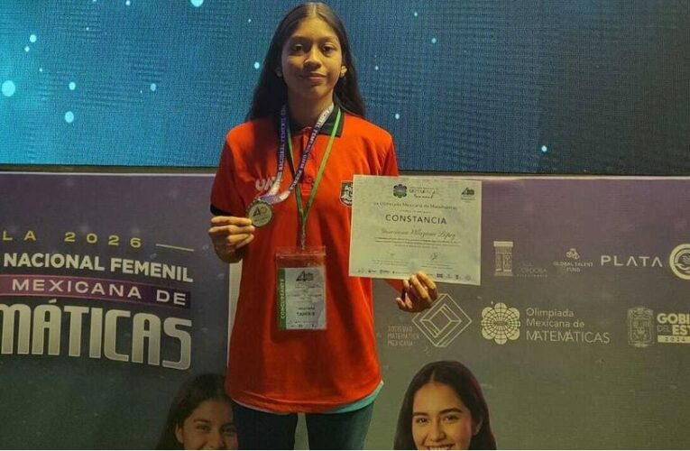 Destaca Alumna de la UAT Entre las Jóvenes Con Mayor Talento Matemático en México.