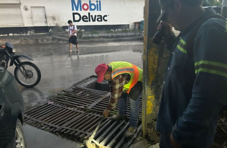 Repara Gobierno de Reynosa infraestructura pluvial y plazas públicas