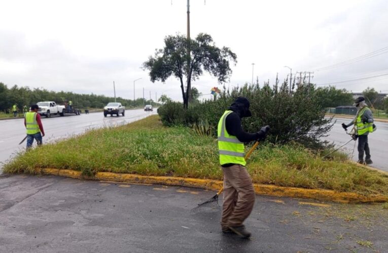 Realizó Servicios Públicos jornada de limpieza en distintos sectores de Reynosa