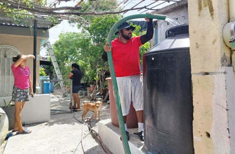 Lleva Gobierno de Reynosa agua potable a zona rural y colonias