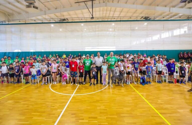 Inauguró Carlos Peña Ortiz Campamento de Verano 2026 en el IMD