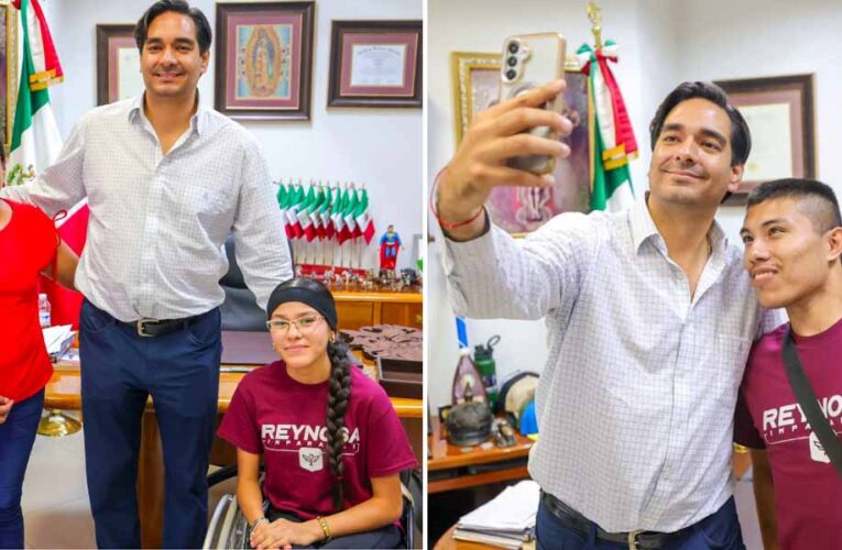 Reynosa Imparable en el deporte adaptado, impulsa Carlos Peña Ortiz a atletas al Grand Prix
