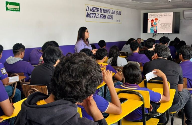 Promueve Gobierno de Carlos Peña Ortiz relaciones saludables entre la juventud