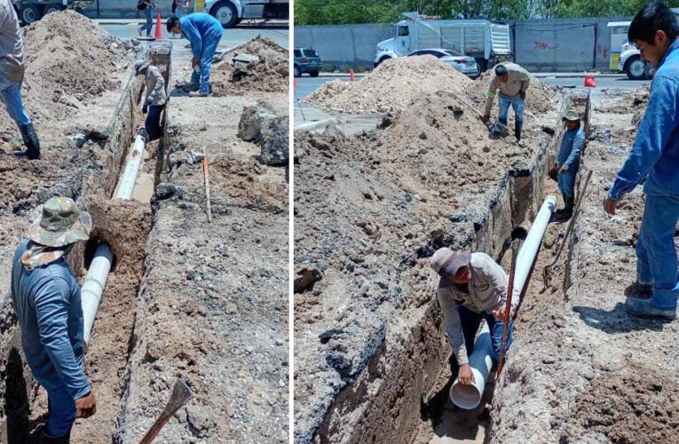 Inicia COMAPA rehabilitación de drenaje sanitario en Jarachina Sur