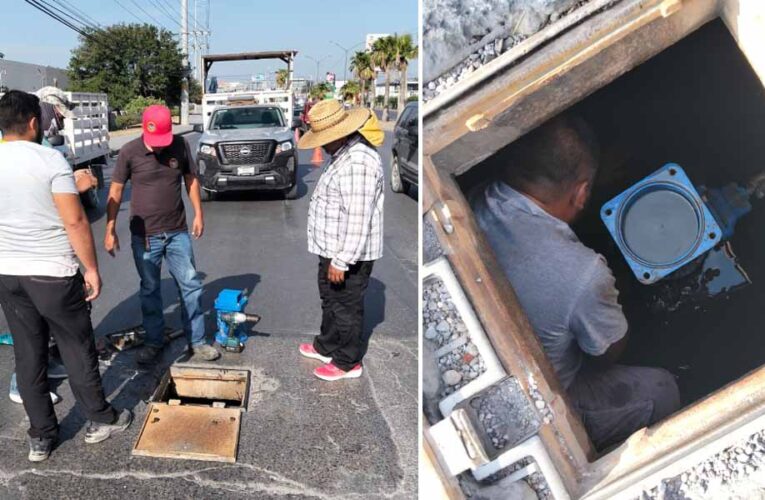 Optimiza COMAPA distribución de agua potable en el sector Granjas con reemplazo de válvulas