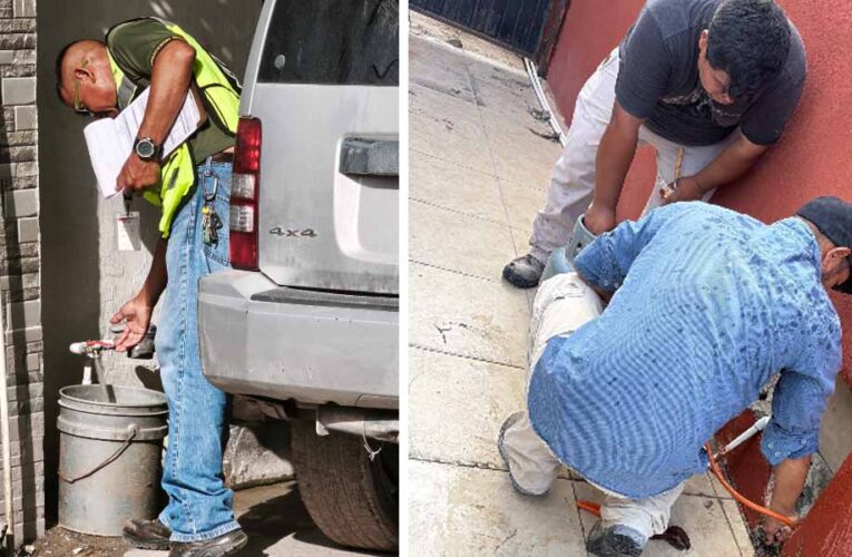 Realiza COMAPA sondeos para restablecer el suministro de agua