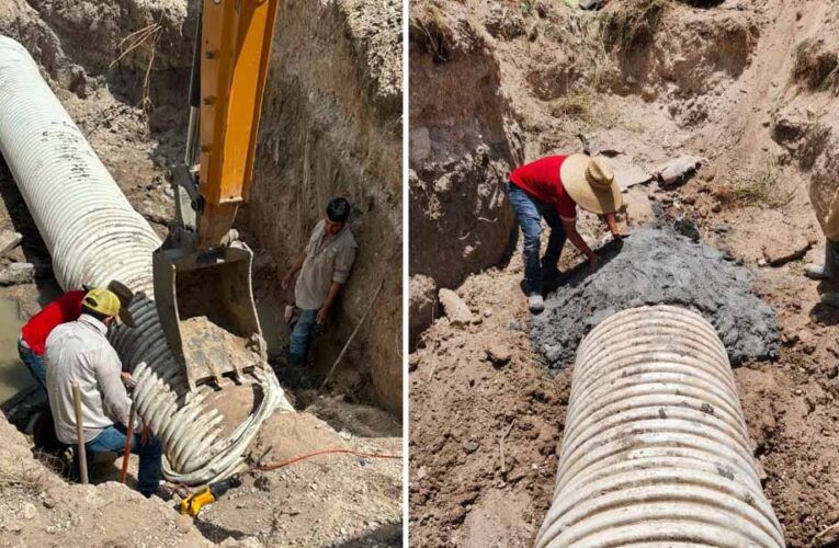 Fortalece COMAPA infraestructura sanitaria en Puerta del Sol