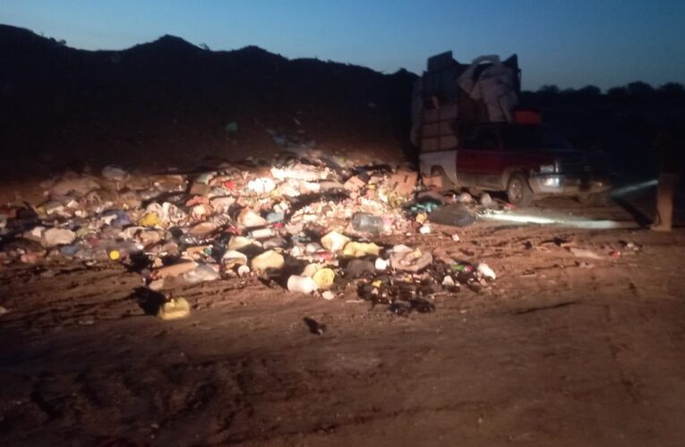 Detectó Medio Ambiente disposición inadecuada de residuos en el Fraccionamiento Bienestar