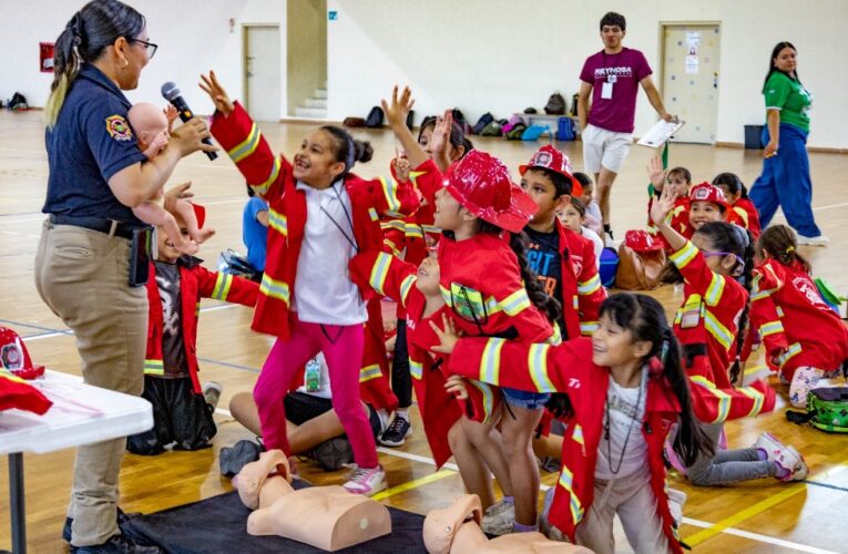 Imparte Gobierno de Carlos Peña Ortiz prácticas de primeros auxilios en campamento del IMD