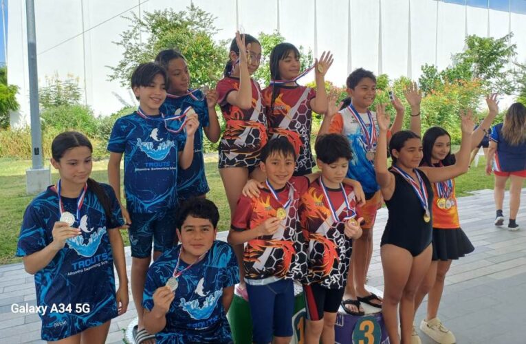 Excelente resultado del equipo de natación del IMD en Torneo Estatal