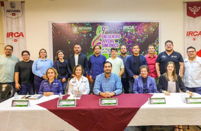 Presentó Carlos Peña Ortiz el 9° Encuentro Juvenil Sinfónico de Reynosa para Tamaulipas 2026
