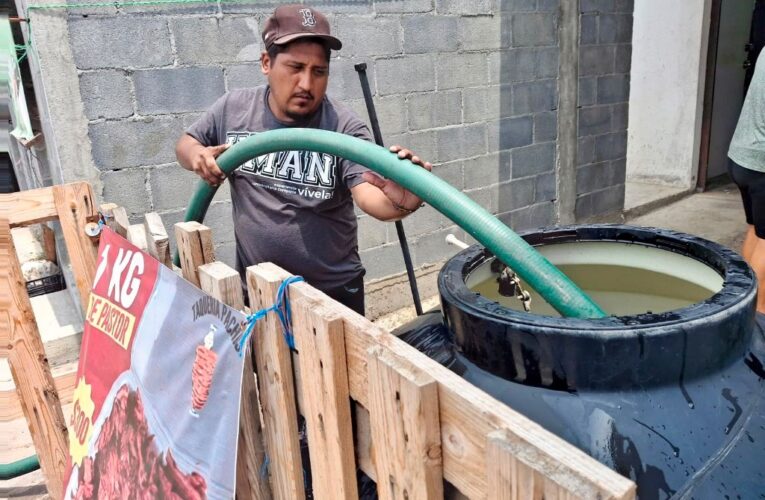 Gestionó Carlos Peña Ortiz solución al desabasto de agua y ordenó entrega inmediata en pipas