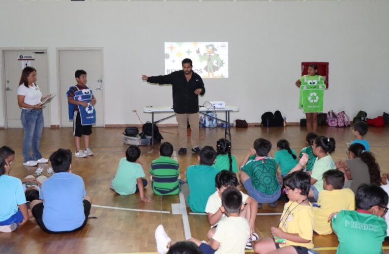 Impulsa Campamento de Polideportivo, conciencia sobre medio ambiente
