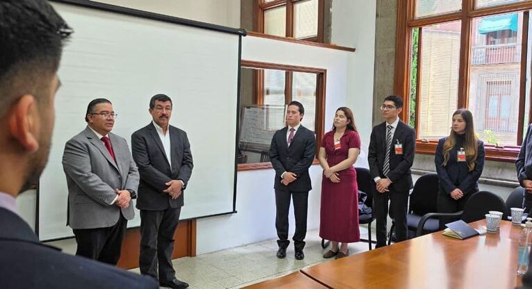Fortalece Rector Perfil Profesional de Estudiantes de la UAT Ante la SCJN.