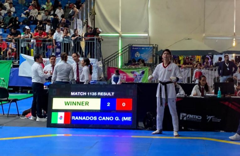 Logra taekwondoín reynosense subcampeonato Nacional con el apoyo del Gobierno de Reynosa