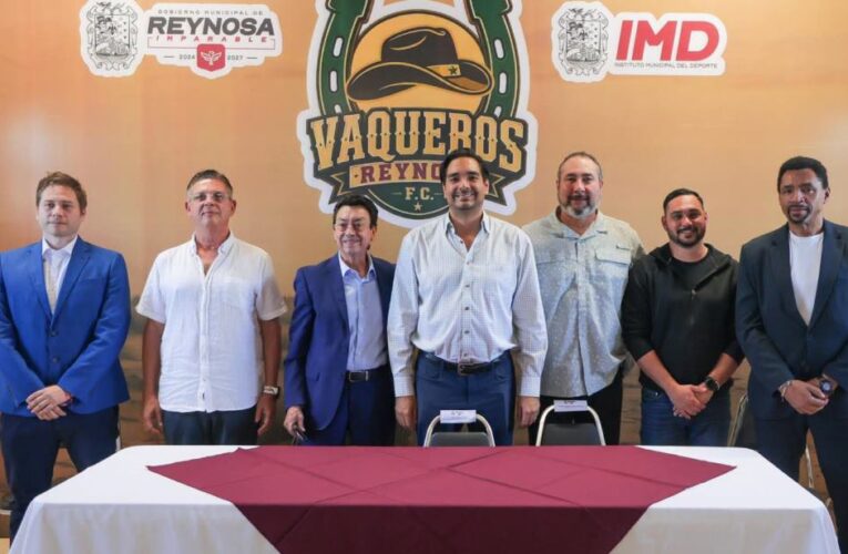 Inicia Vaqueros Reynosa F.C. una nueva etapa del futbol en esta ciudad