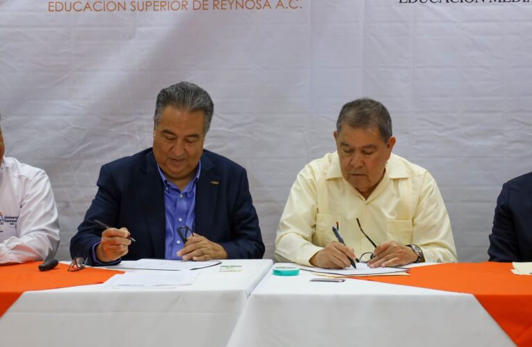 Universidad Tamaulipeca Fortalece su Proyección Internacional con la Firma de un Convenio de Colaboración Binacional.