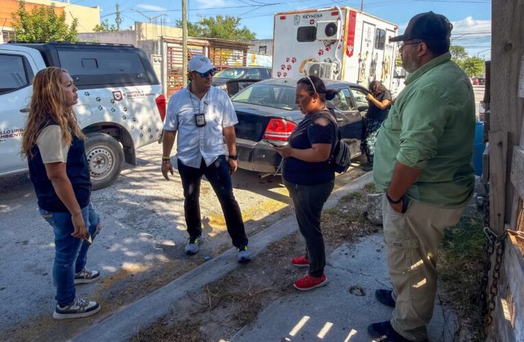 Rescató Gobierno de Carlos Peña Ortiz dos caninos en Arecas