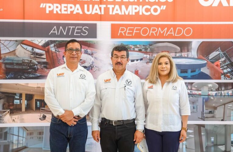 Todo Listo Para Dar Arranque a la Nueva Preparatoria UAT Tampico.