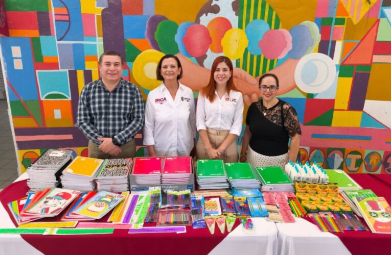 Suma Gobierno de Carlos Peña Ortiz voluntades para apoyar a niños en regreso a clases