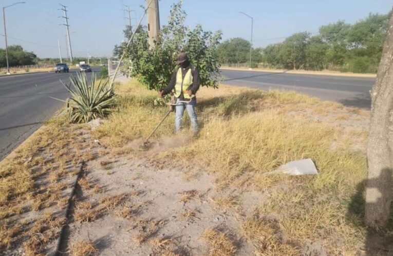 Realizó Servicios Públicos de Reynosa labores integrales en distintos sectores de la ciudad