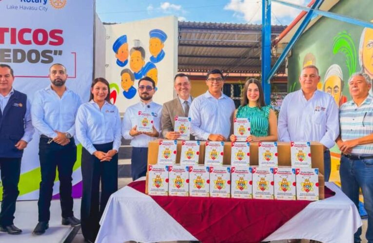 Unen Gobierno de Carlos Peña Ortiz, DIF-Reynosa y Clubes Rotarios esfuerzos para acercar “Sumando ciencia, restando miedos” a escuelas