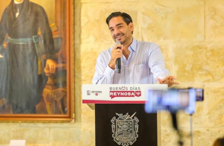 Ofreció Alcalde Carlos Peña Ortiz conferencia Buenos Días Reynosa
