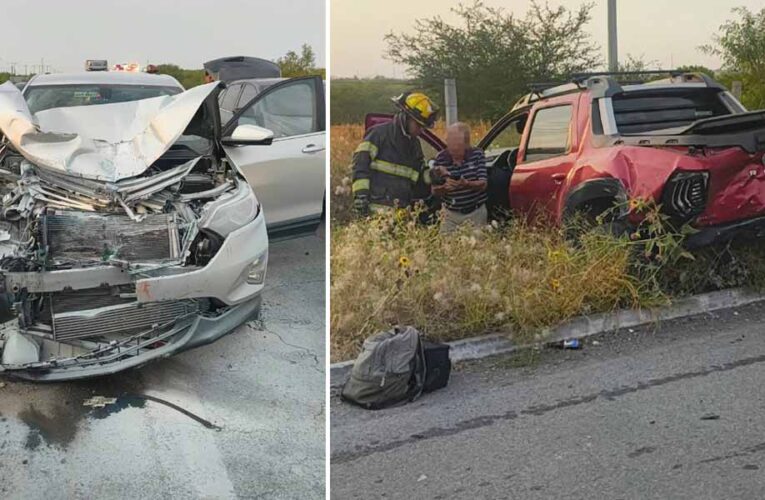 Atendió PCyB derrame de aceite tras accidente vehicular
