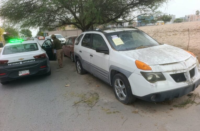 Atendió Gobierno de Reynosa reportes por vehículos en desuso en Villa Florida Sector B