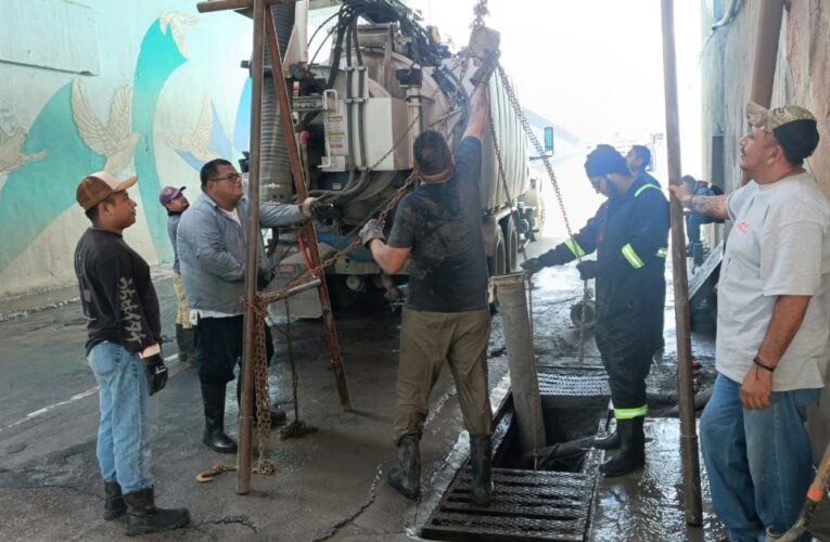 Dará COMAPA continuidad a trabajos de mantenimiento en paso a desnivel #1