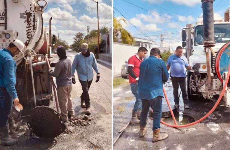 Da COMAPA seguimiento a reportes ciudadanos con sondeos en la red sanitaria