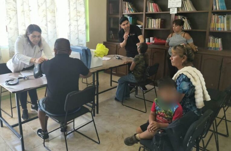Lleva DIF-Reynosa la Ruta de la Salud Rural a familas del ejido Los Cavazos