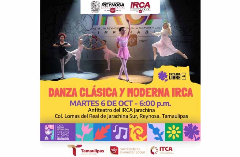 Sumará Gobierno de Carlos Peña Ortiz talento dancístico de Reynosa al FICSM