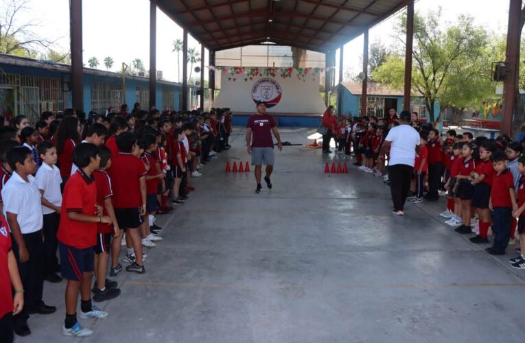Impulsa Gobierno de Reynosa “Viernes Imparable” en la Escuela Ford 16