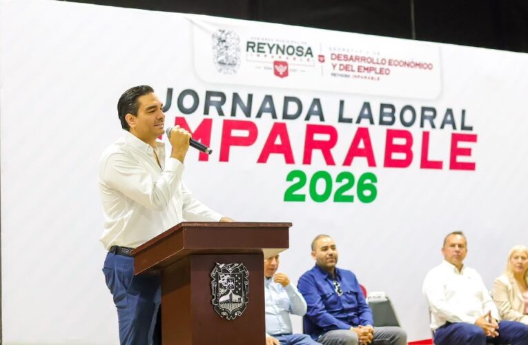 Inauguró Carlos Peña Ortiz Jornada Laboral Imparable Reynosa 2026