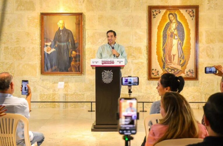 Ofreció Alcalde Carlos Peña Ortiz la conferencia»Buenos Días Reynosa» y anunció Expo Construcción CMIC 2026