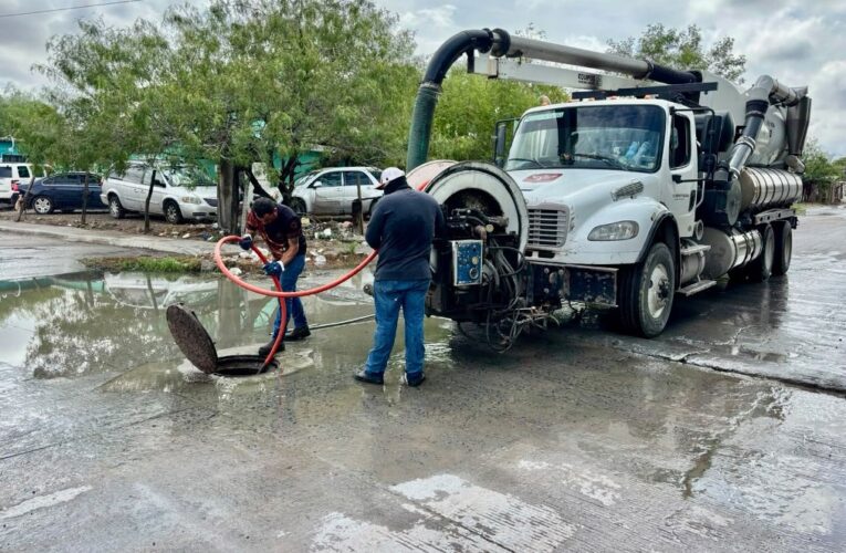 Mantiene Gobierno de Reynosa acciones permanentes de limpieza y desazolve