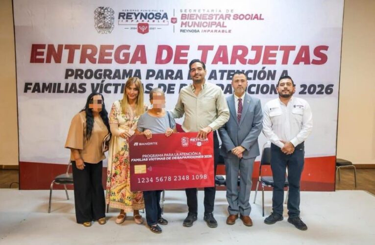 Entregó Alcalde Carlos Peña Ortiz apoyos a familias de desaparecidos